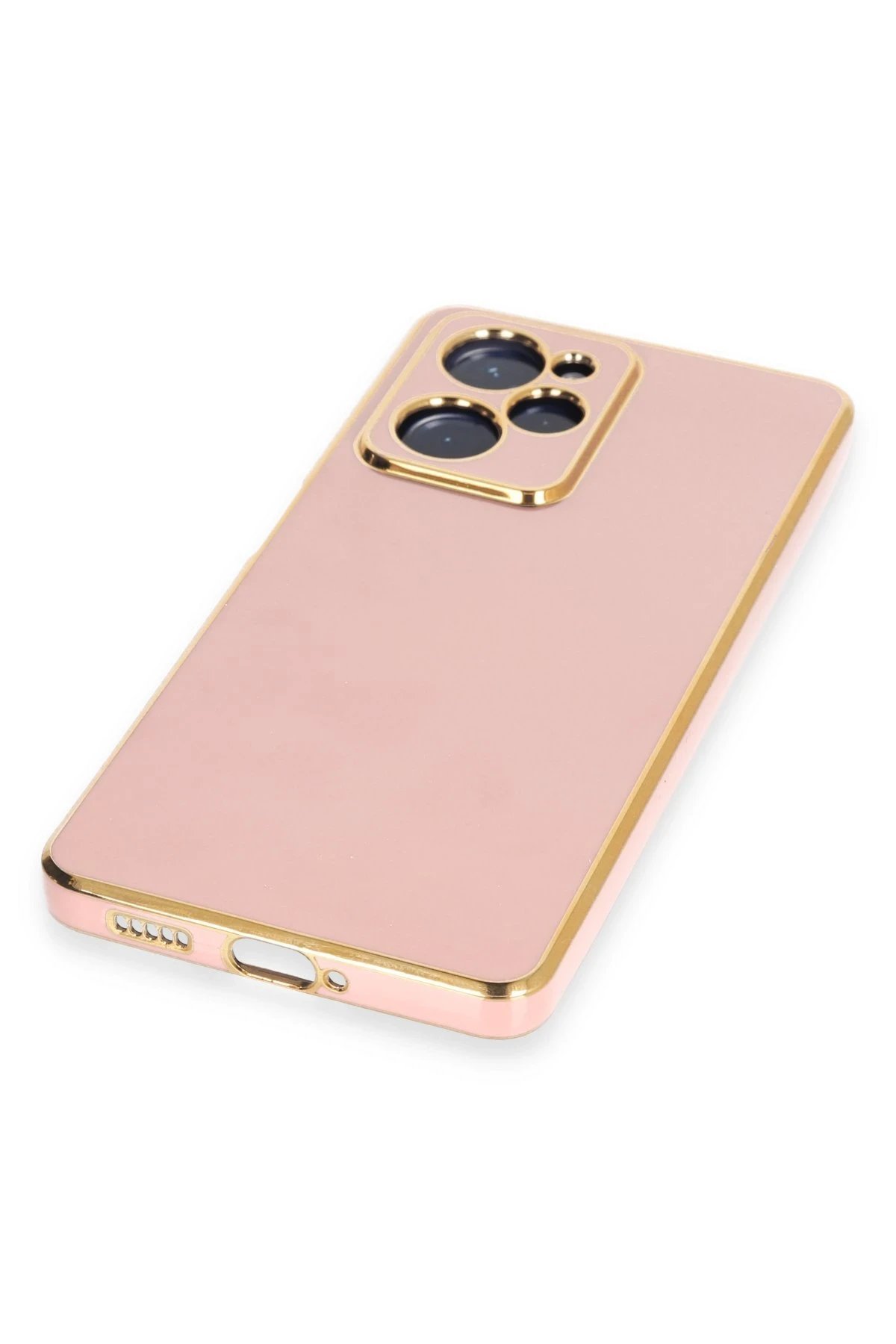 Xiaomi Poco X5 Pro 5G Kılıf Volet Silikon - Pembe-(5796) - Görsel 4