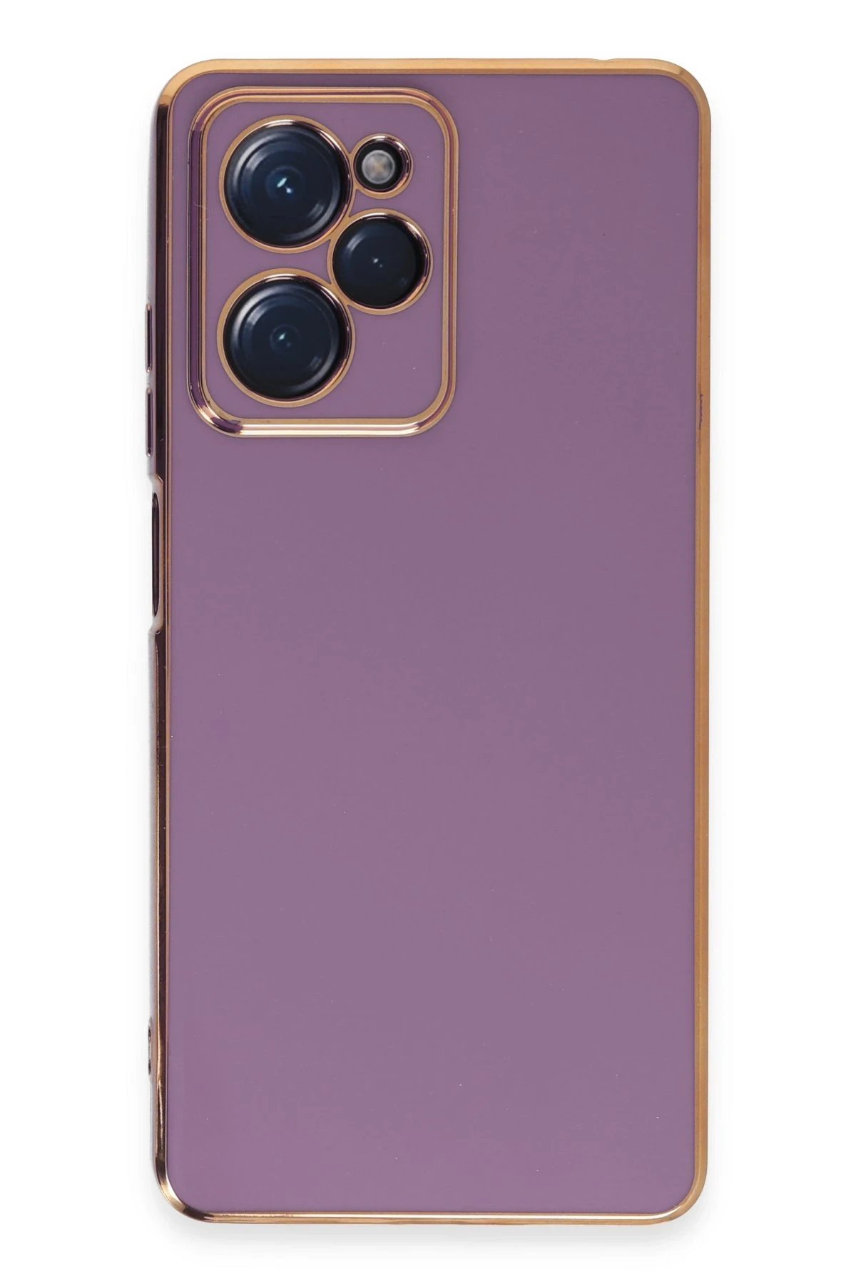 Xiaomi Poco X5 Pro 5G Kılıf Volet Silikon - Mor-(5796)