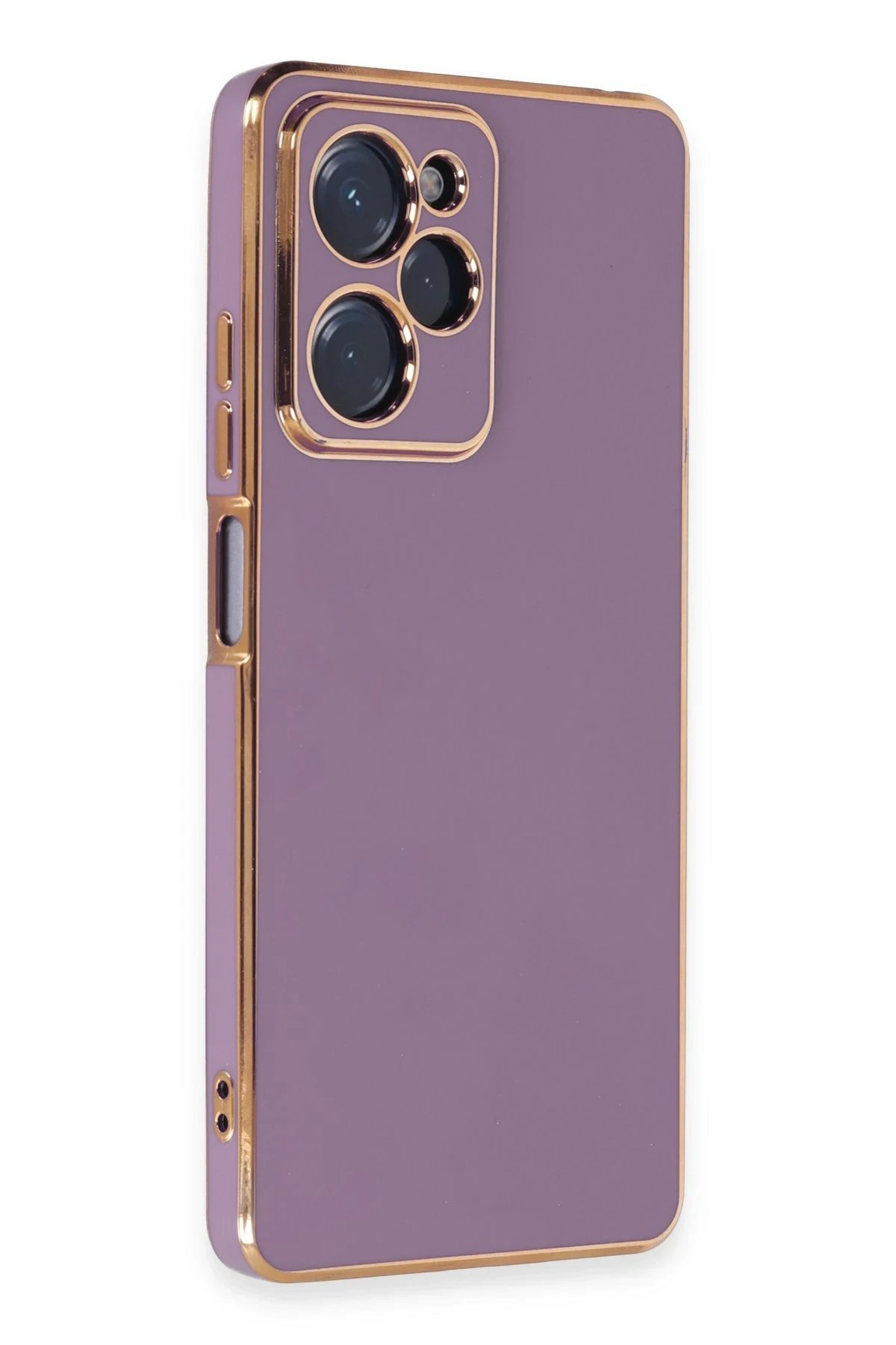 Xiaomi Poco X5 Pro 5G Kılıf Volet Silikon - Mor-(5796) - Görsel 2