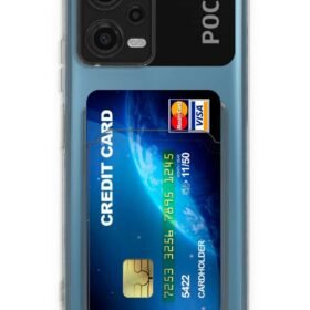 Xiaomi Poco X5 5G Kılıf Kart Şeffaf Silikon - Şeffaf-(5796)