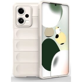 Xiaomi Poco X5 5G Kılıf Optimum Silikon - Krem-(5796)