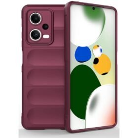 Xiaomi Poco X5 5G Kılıf Optimum Silikon - Bordo-(5796)