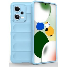 Xiaomi Poco X5 5G Kılıf Optimum Silikon - Sky Blue-(5796)