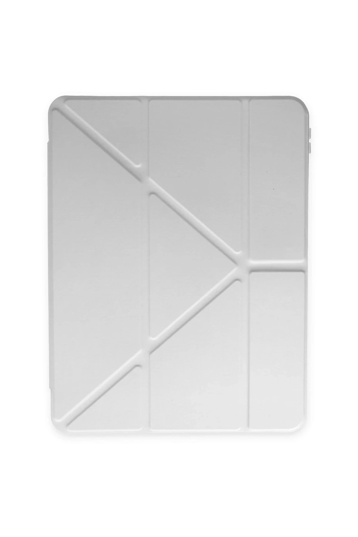 iPad Pro 11 (2018) Kılıf Kalemlikli Mars Tablet Kılıfı - Gri-(5796) - Görsel 2