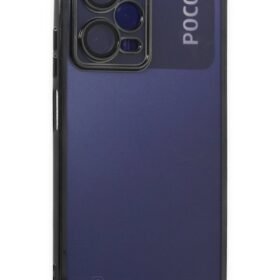 Xiaomi Poco X5 Pro 5G Kılıf Lensli Silikon - Siyah-(5796)