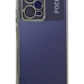 Xiaomi Poco X5 Pro 5G Kılıf Lensli Silikon - Gümüş-(5796)