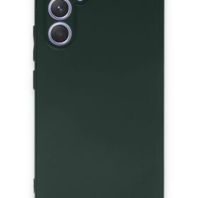 Samsung Galaxy A54 5G Kılıf First Silikon - Koyu Yeşil-(5796)