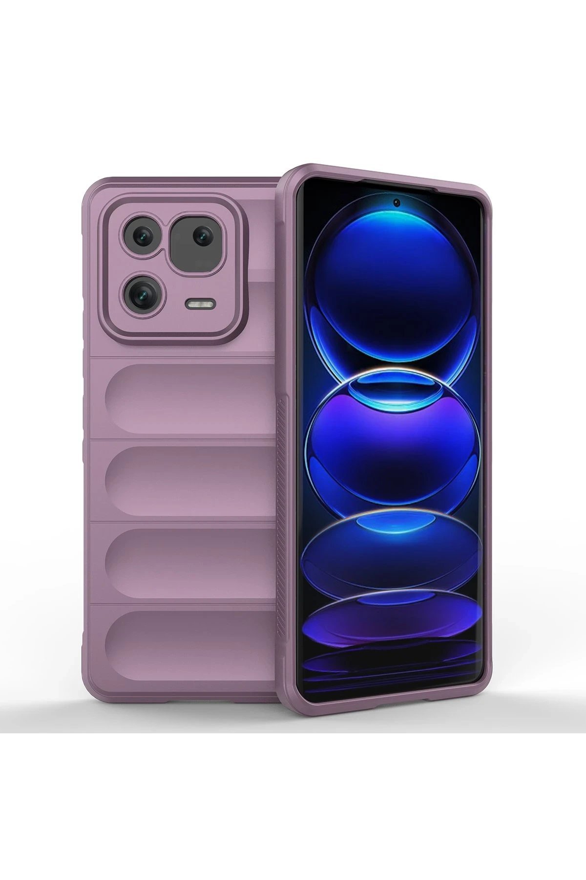 Xiaomi Mi 13 Kılıf Optimum Silikon - Mor-(5796)