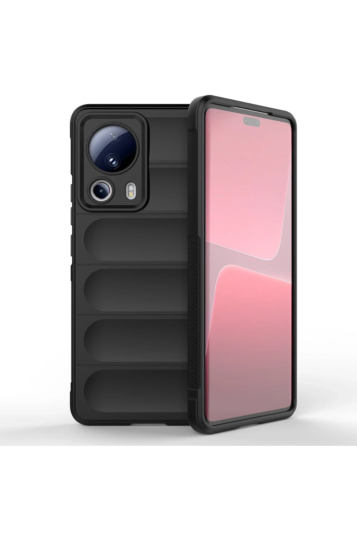 Xiaomi Mi 13 Lite Kılıf Optimum Silikon - Siyah-(5796)