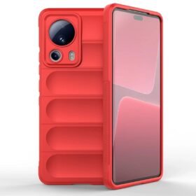 Xiaomi Mi 13 Lite Kılıf Optimum Silikon - Kırmızı-(5796)