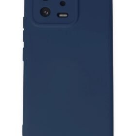 Xiaomi Mi 13 Kılıf Nano içi Kadife Silikon - Lacivert-(5796)