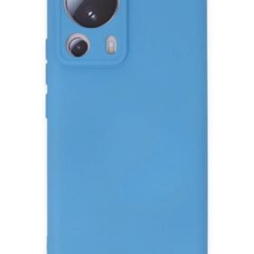 Xiaomi Mi 13 Lite Kılıf Nano içi Kadife Silikon - Mavi-(5796)