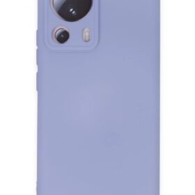 Xiaomi Mi 13 Lite Kılıf Nano içi Kadife Silikon - Lila-(5796)