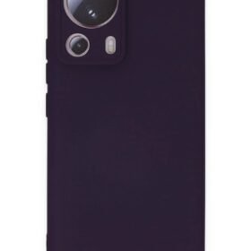 Xiaomi Mi 13 Lite Kılıf Nano içi Kadife Silikon - Mor-(5796)