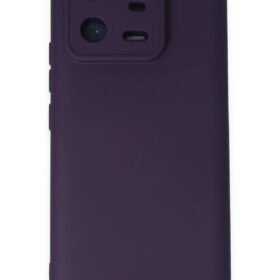 Xiaomi Mi 13 Pro Kılıf Nano içi Kadife Silikon - Mor-(5796)