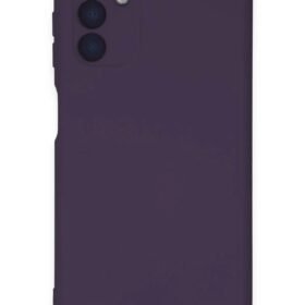 Samsung Galaxy A24 4G Kılıf Nano içi Kadife Silikon - Mor-(5796)