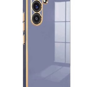 Samsung Galaxy A24 4G Kılıf Volet Silikon - Mavi-(5796)