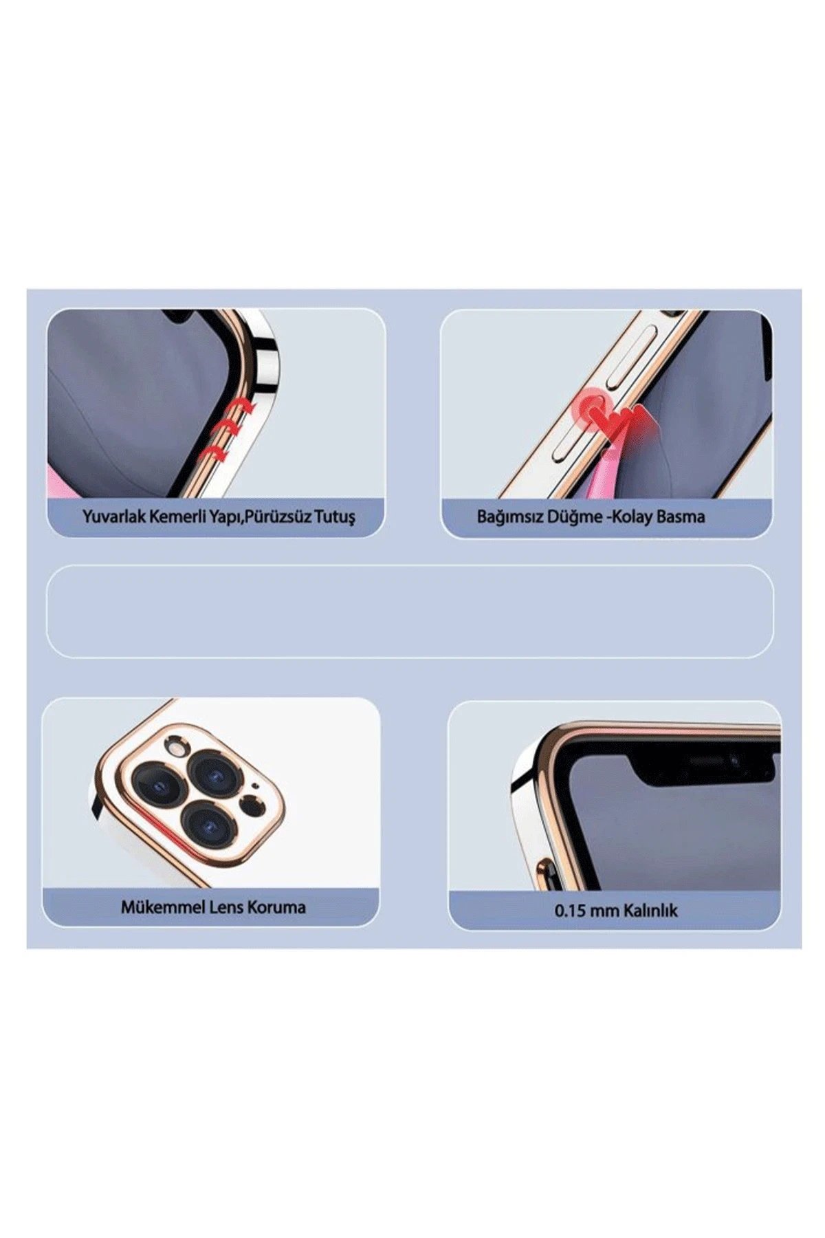 Samsung Galaxy A24 4G Kılıf Volet Silikon - Açık Yeşil-(5796) - Görsel 3