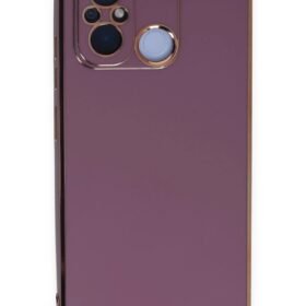 Xiaomi Redmi 12C Kılıf Volet Silikon - Mor-(5796)