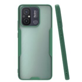 Xiaomi Redmi 12C Kılıf Platin Silikon - Yeşil-(5796)