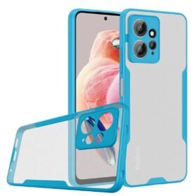 Xiaomi Redmi Note 12 4G Kılıf Platin Silikon - Mavi-(5796)