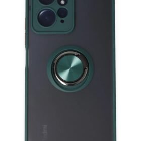 Xiaomi Redmi Note 12 4G Kılıf Montreal Yüzüklü Silikon Kapak - Yeşil-(5796)