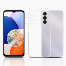Samsung Galaxy A14 4G Kılıf Lüx Şeffaf Silikon-(5796)