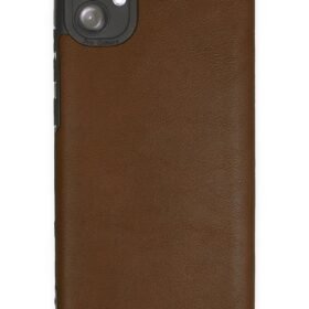 Samsung Galaxy A04E Kılıf Loop Deri Silikon - Kahverengi-(5796)