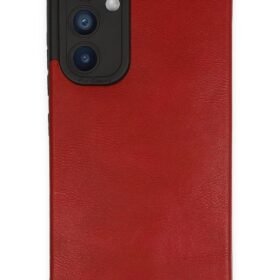 Samsung Galaxy A54 5G Kılıf Loop Deri Silikon - Kırmızı-(5796)