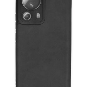 Xiaomi Mi 13 Lite Kılıf Loop Deri Silikon - Siyah-(5796)