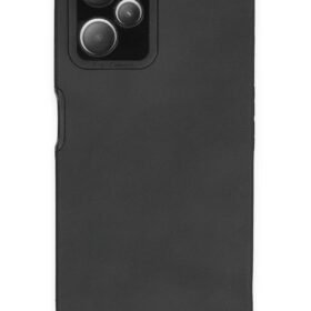 Realme C35 Kılıf Loop Deri Silikon - Siyah-(5796)