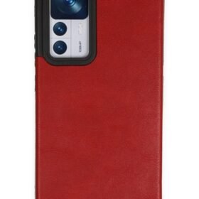 Xiaomi Mi 12T Kılıf Loop Deri Silikon - Kırmızı-(5796)