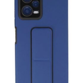 Xiaomi Poco X5 5G Kılıf Mega Standlı Silikon - Mavi-(5796)