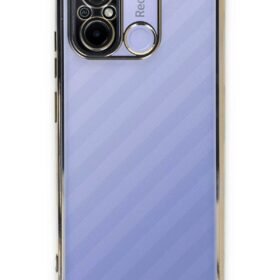 Xiaomi Redmi 12C Kılıf Lensli Silikon - Gold-(5796)