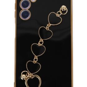 Samsung Galaxy A24 4G Kılıf Esila Silikon - Siyah-(5796)