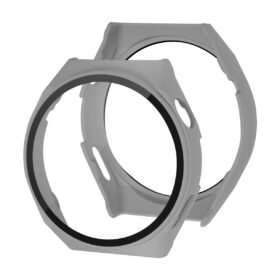 Huawei Watch GT3 Pro 43mm Dota Camlı Kasa Ekran Koruyucu - Gri-(5796)