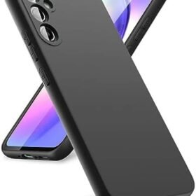 Samsung Galaxy A24 4G Kılıf First Silikon - Siyah-(5796)