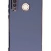 Huawei P30 Lite Kılıf Volet Silikon - Mavi-(5796)