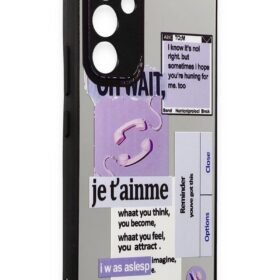 Samsung Galaxy A54 5G Kılıf Mirror Desenli Kapak - Mirror - 4-(5796)