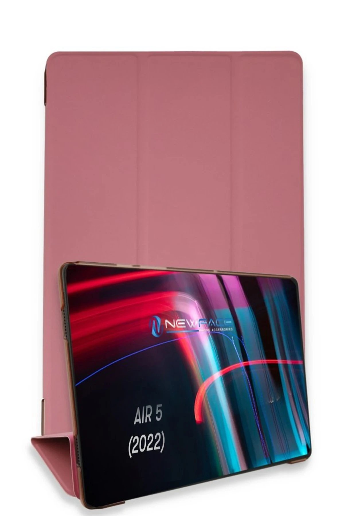 iPad Air 5 (2022) Kılıf Tablet Smart Kılıf - Pembe-(5796) - Görsel 2