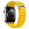 Apple Watch 38mm Mountain Kordon - Sarı-(5796)