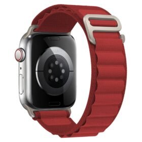 Apple Watch 42mm Mountain Kordon - Kırmızı-(5796)