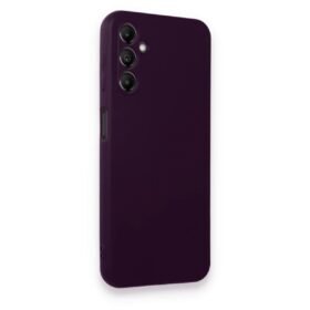 Samsung Galaxy A24 4G Kılıf First Silikon - Mor-(5796)