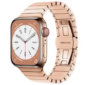 Apple Watch 38mm KR413 Fine Steel Kordon - Rose-(5796)