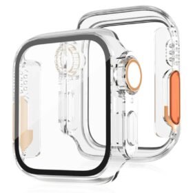 Apple Watch 40mm Watch 49mm Kasa Dönüştürücü ve Ekran Koruyucu - Şeffaf-(5796)