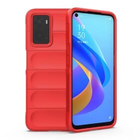 Realme 9i 4G Kılıf Optimum Silikon - Kırmızı-(5796)