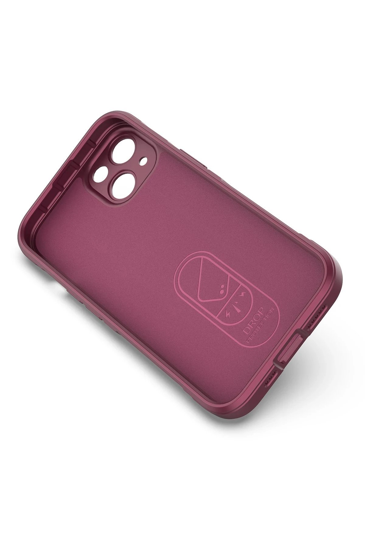 Realme 9i 4G Kılıf Optimum Silikon - Mor-(5796) - Görsel 5