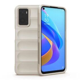 Realme 9i 4G Kılıf Optimum Silikon - Krem-(5796)