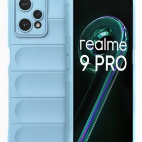 Realme 9 Pro 5G Kılıf Optimum Silikon - Sky Blue-(5796)