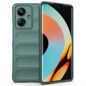 Realme 10 Pro 5G Kılıf Optimum Silikon - Koyu Yeşil-(5796)